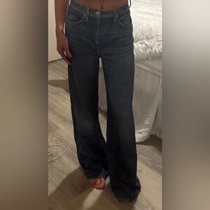 Rag & Bone Miramar Sofie High Waist Cotton Terry Sweatpant Jeans